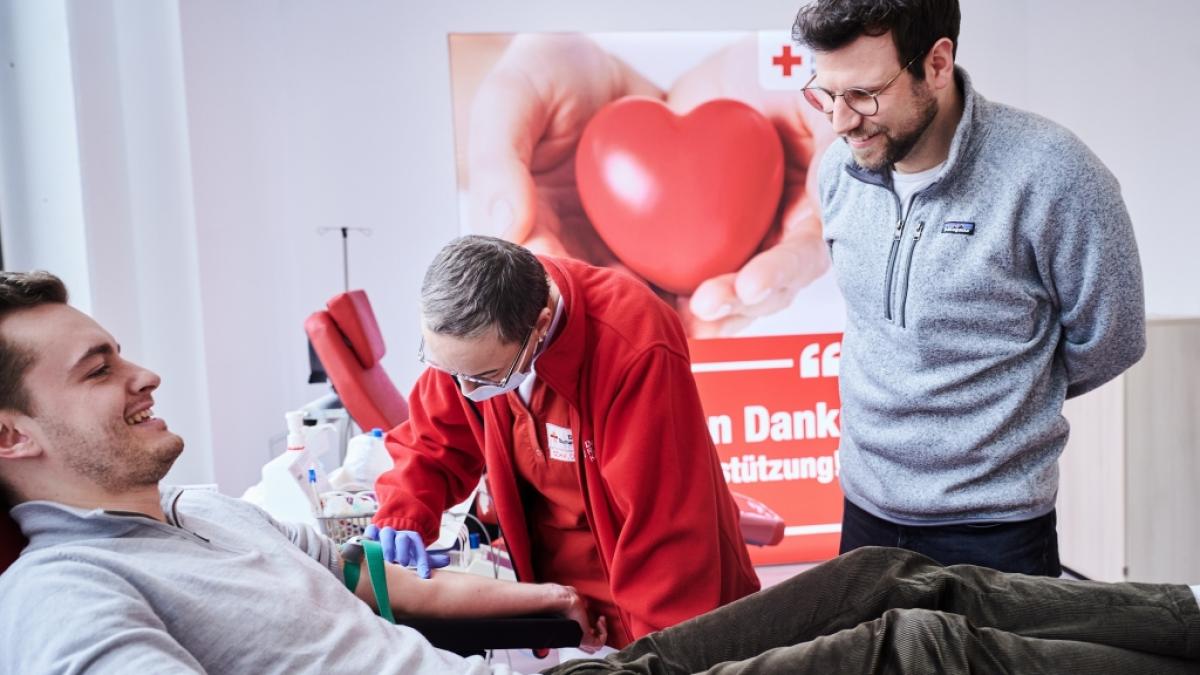 Blutspenden retten Menschenleben. (Foto)