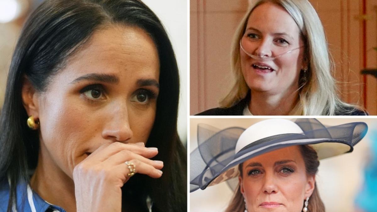 Meghan Markle, Norwegens Kronprinzessin Mette-Marit und Prinzessin Kate sorgen diesmal in den Royals-News f&uuml;r Wirbel. (Foto)