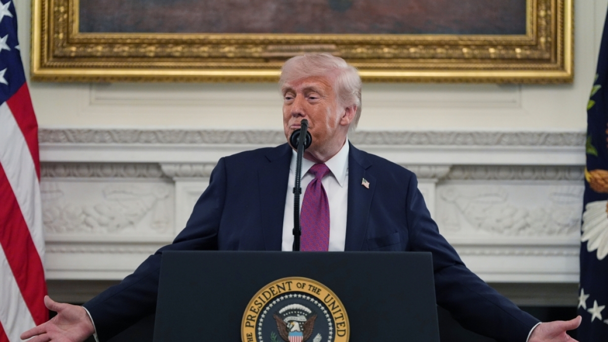 Donald Trump sorgte f&uuml;r Atom-Wirbel unter seinen Mitarbeitern. (Foto)