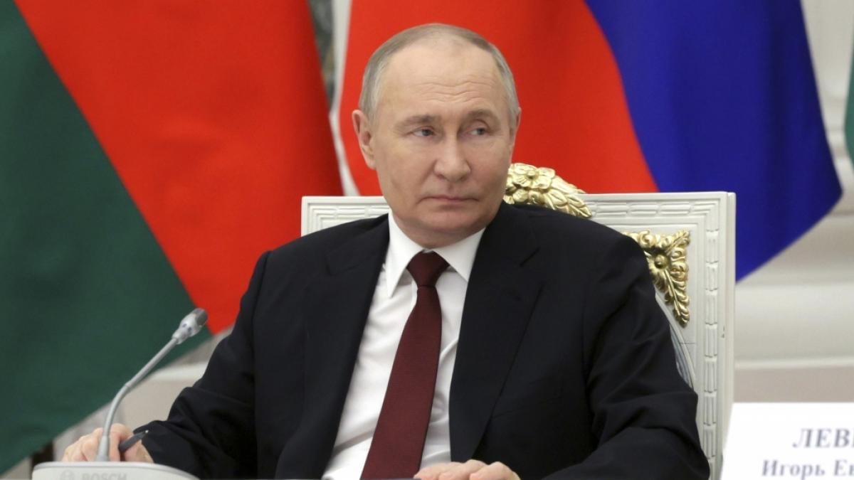 Wladimir Putin konnte einer Milit&auml;r-Analyse zufolge zwar Boden in der Ukraine gutmachen, doch von einem Erfolg ist die russische Sommer-Offensive weit entfernt. (Foto)