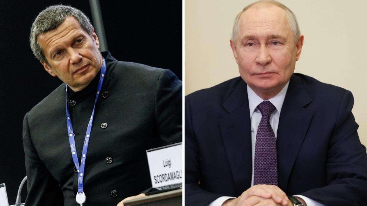 Wladimir Putins Chef-Propagandist Wladimir Solowjow ist f&uuml;r seine brachialen Zerst&ouml;rungsfantasien bekannt, die er sich f&uuml;r den Westen ausmalt. (Foto)