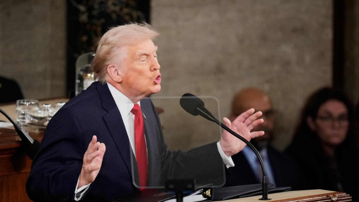 Donald Trump sorgt mit seiner j&uuml;ngsten Rede f&uuml;r Aufsehen. (Foto)