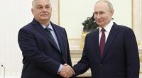 Viktor Orban (links), Ministerpräsident von Ungarn, hat Wladimir Putin, Präsident von Russland, getroffen.