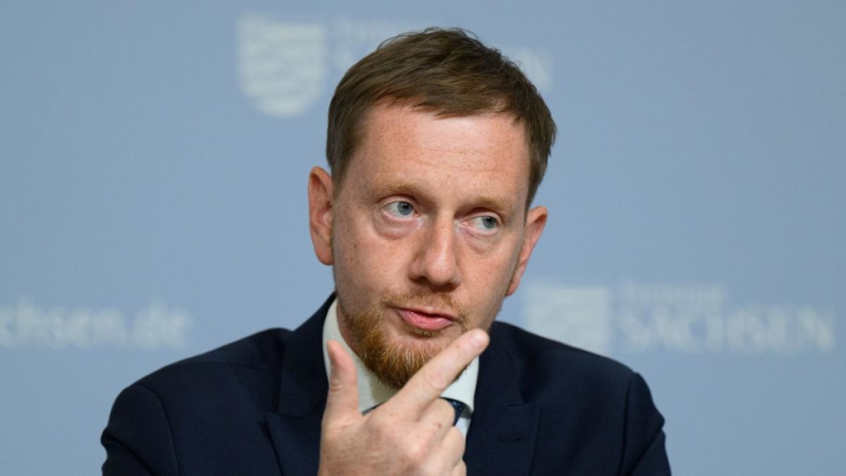 Michael Kretschmer wird f&uuml;r seine Forderung den Ukraine-Krieg "einzufrieren" scharf kritisiert. (Foto)