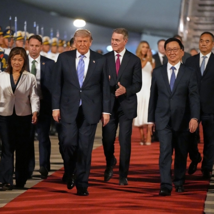 Xi Jinping blieb fern - US-Präsident bei Empfang gedemütigt
