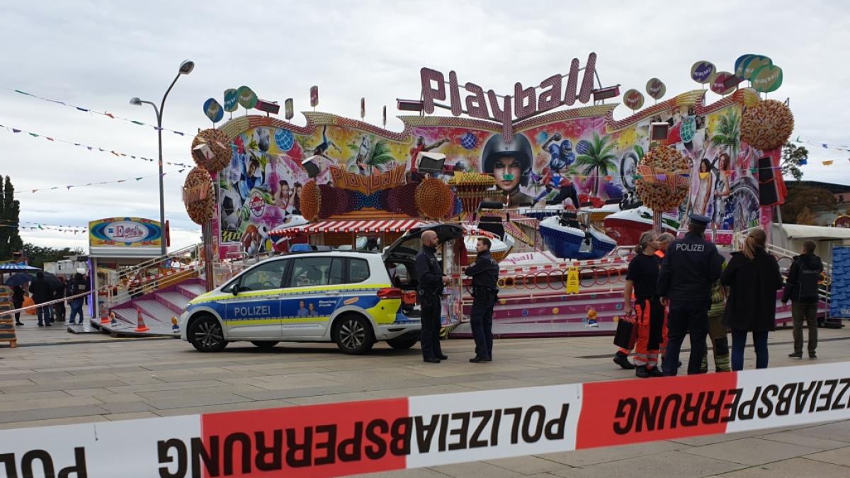 Eine Frau starb auf dem Potsdamer Oktoberfest. (Foto)
