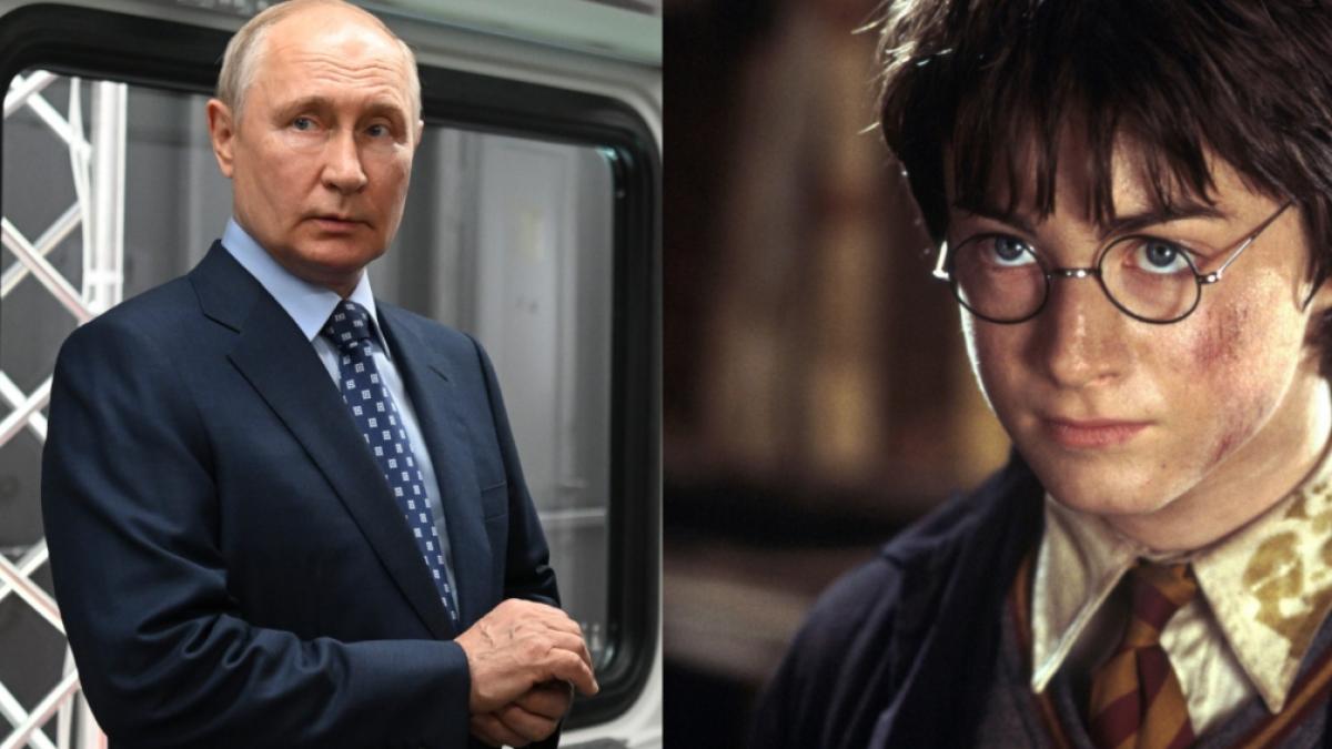 Hat sich Wladimir Putin (l.) bei neuer Ausstattung f&uuml;r seine Soldaten etwa von Harry Potter (r.) inspirieren lassen? (Foto)