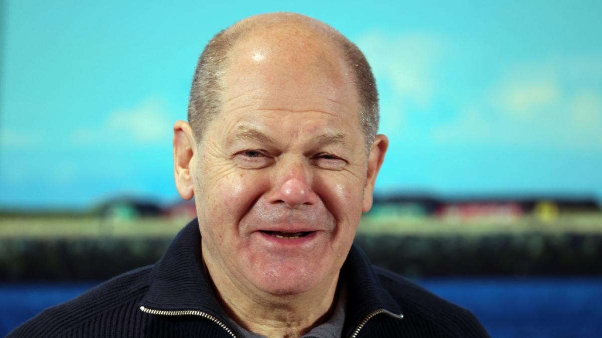 Bundeskanzler Olaf Scholz sorgt mit einem Ananas-Post zu Weihnachten f&uuml;r Verwirrung. (Foto)
