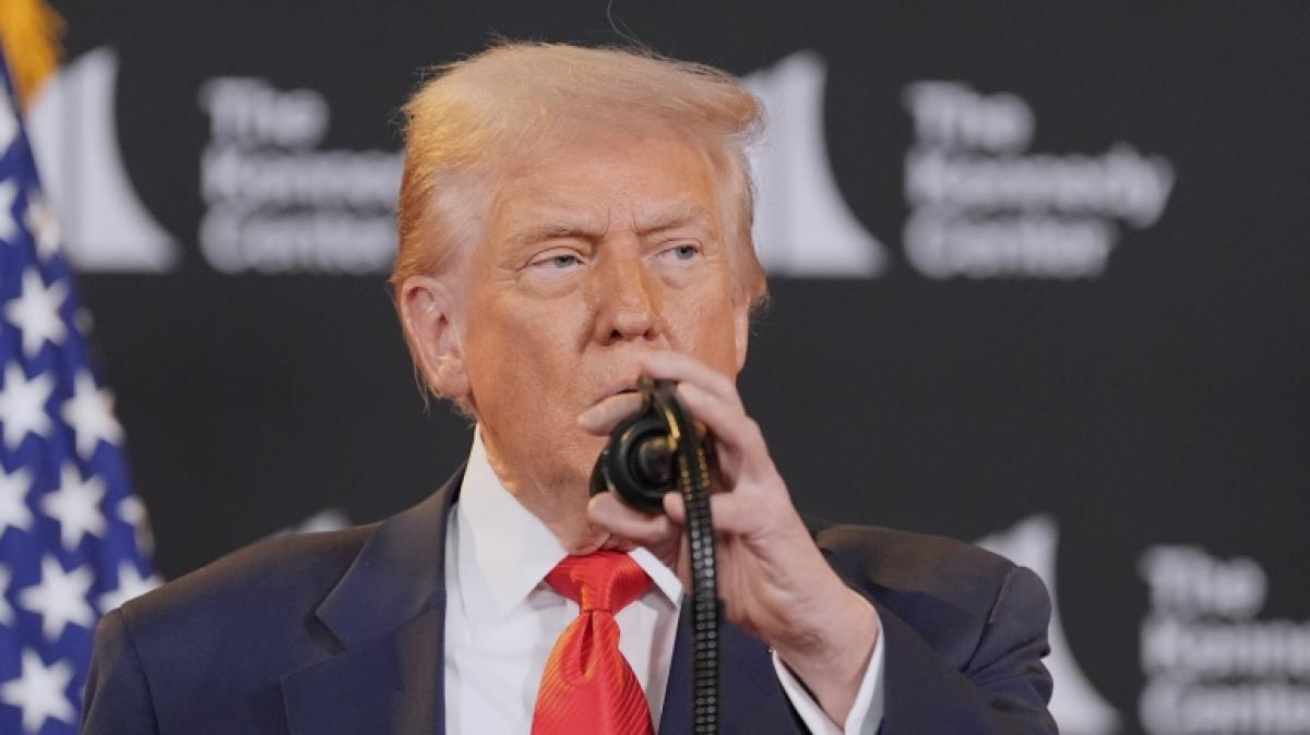 Viel Vertrauen erweckt Donald Trump bei seinen Landsleuten aktuell nicht. (Foto)
