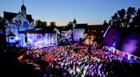 Das Wasserschloss Klaffenbach bildet die malerische Kulisse für 