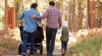 Glückliche Regenbogenfamilie: Ein schwules Transgender-Pärchen aus den USA erwartet sein erstes gemeinsames Kind (Symbolfoto).