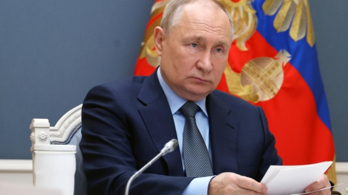 Seit Februar 2022 f&uuml;hrt Wladimir Putin seinen Angriffskrieg gegen die Ukraine. (Foto)