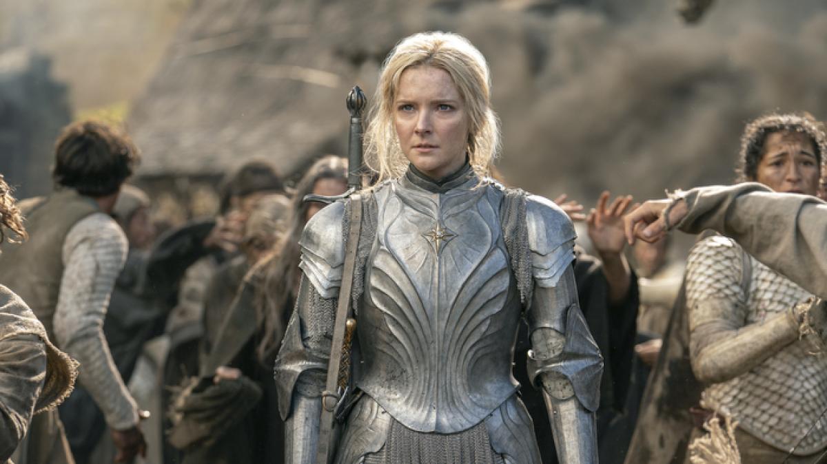 Morfydd Clark wird als junge Galadriel zur Titelheldin in Amazons "Herr der Ringe"-Serie. (Foto)