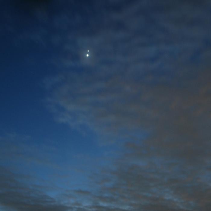 Seltenes Weltraum-Spektakel! HIER scheinen Venus und Jupiter zu kollidieren