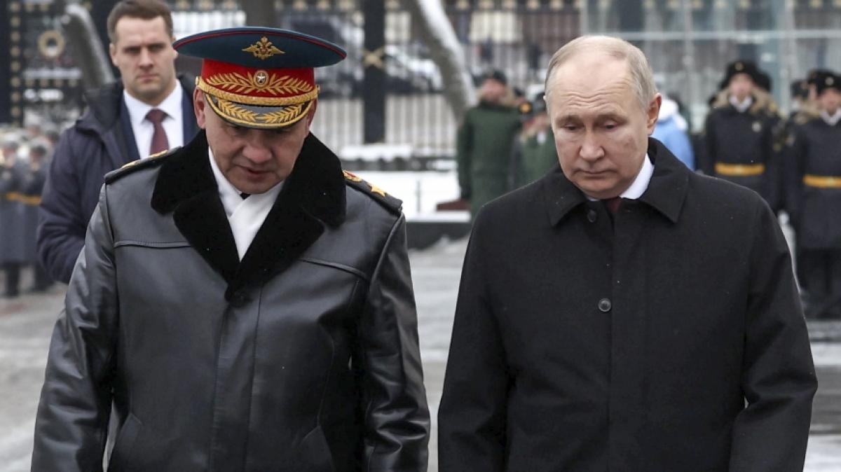 Wladimir Putin (rechts) f&uuml;hrt seit Februar 2022 Krieg gegen die Ukraine. (Foto)