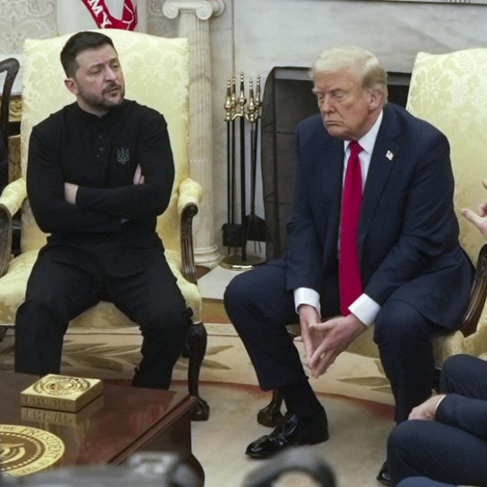 Streit vor laufender Kamera eskaliert - Trump und Selenskyj brechen ihr Treffen ab