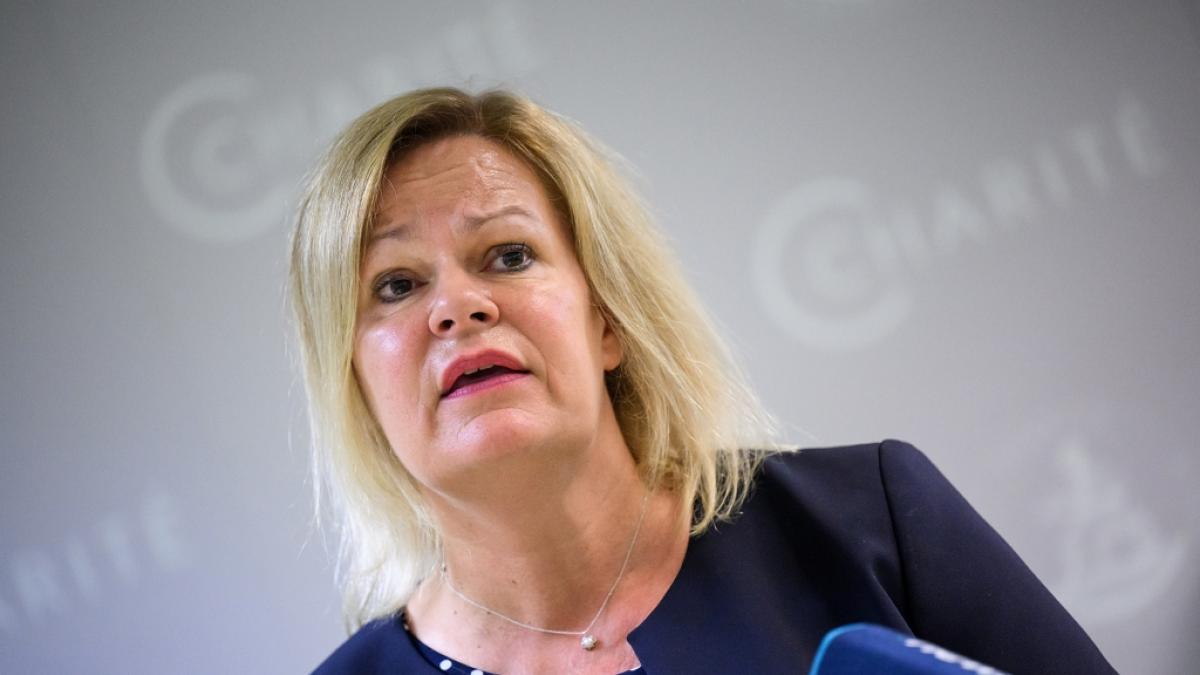 Nancy Faeser &uuml;berrascht mit strengen Abschiebepl&auml;nen. (Foto)