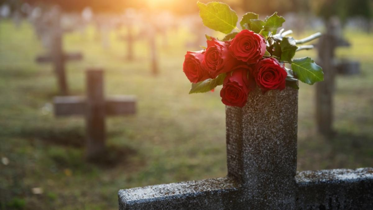 Eine 71 Jahre alte Frau ist am Grab ihres Sohnes brutal ermordet worden - ihr Ex-Mann wurde unter Tatverdacht festgenommen (Symbolfoto). (Foto)