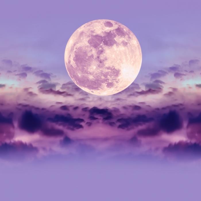 Pink Moon erhellt den April! Strahlt der Mond in Rosa?