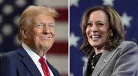 Kamala Harris und Donald Trump kämpfen heute um den Einzug ins Weiße Haus.