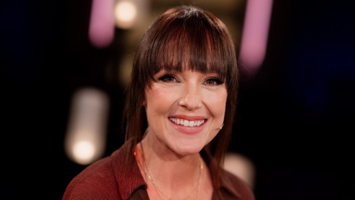 Komikerin und Entertainerin Carolin Kebekus in den Studios des WDR nach der Talkshow "K&ouml;lner Treff". (Foto)