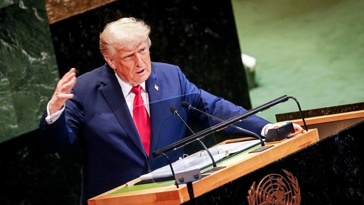 Donald Trump: Mit 21-Punkte Plan zum Gaza-Frieden. (Foto)