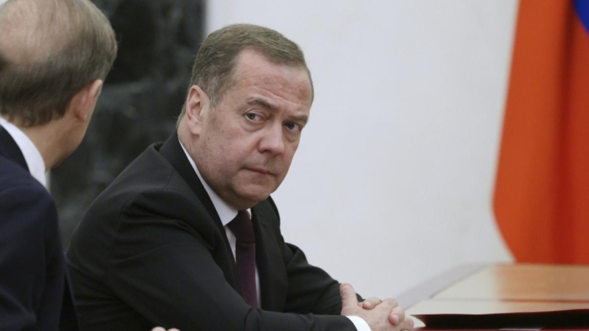 Dmitri Medwedew hat den Westen einmal mehr attackiert. (Foto)