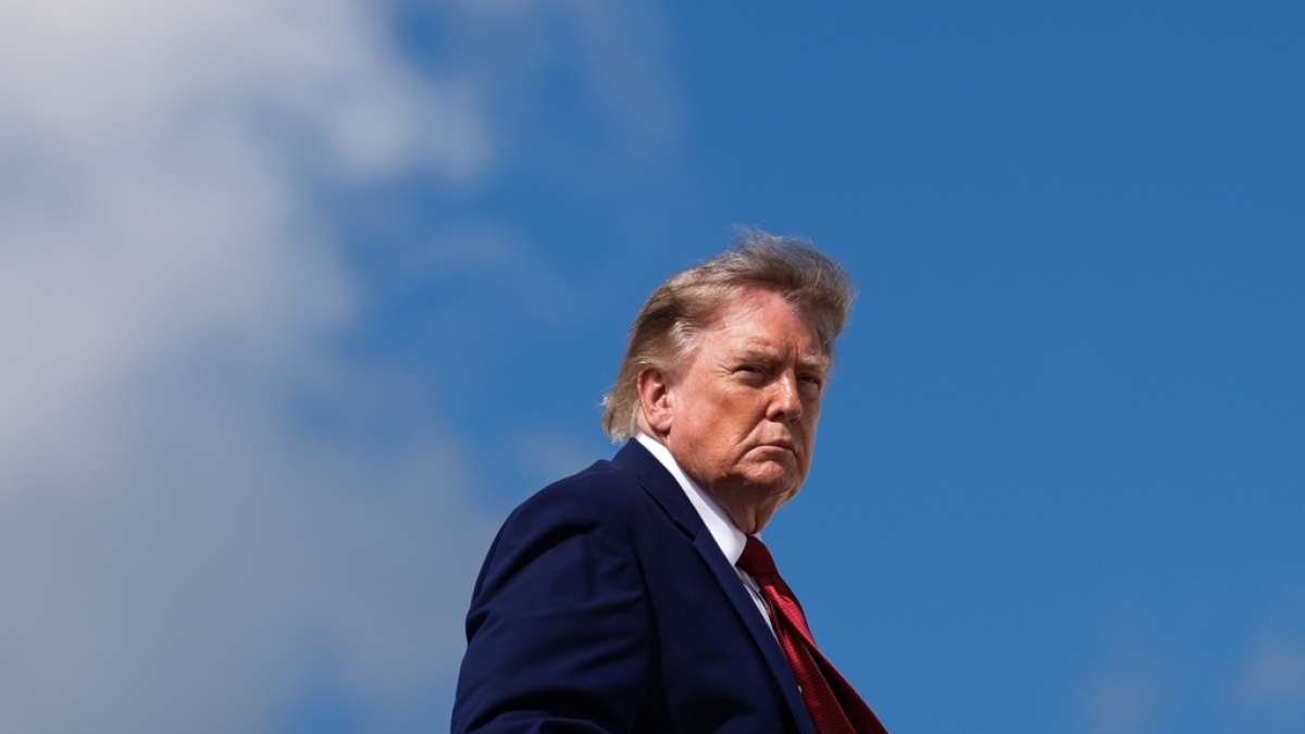 Donald Trumps Haare bieten reichlich Stoff f&uuml;r Diskussionen. (Foto)