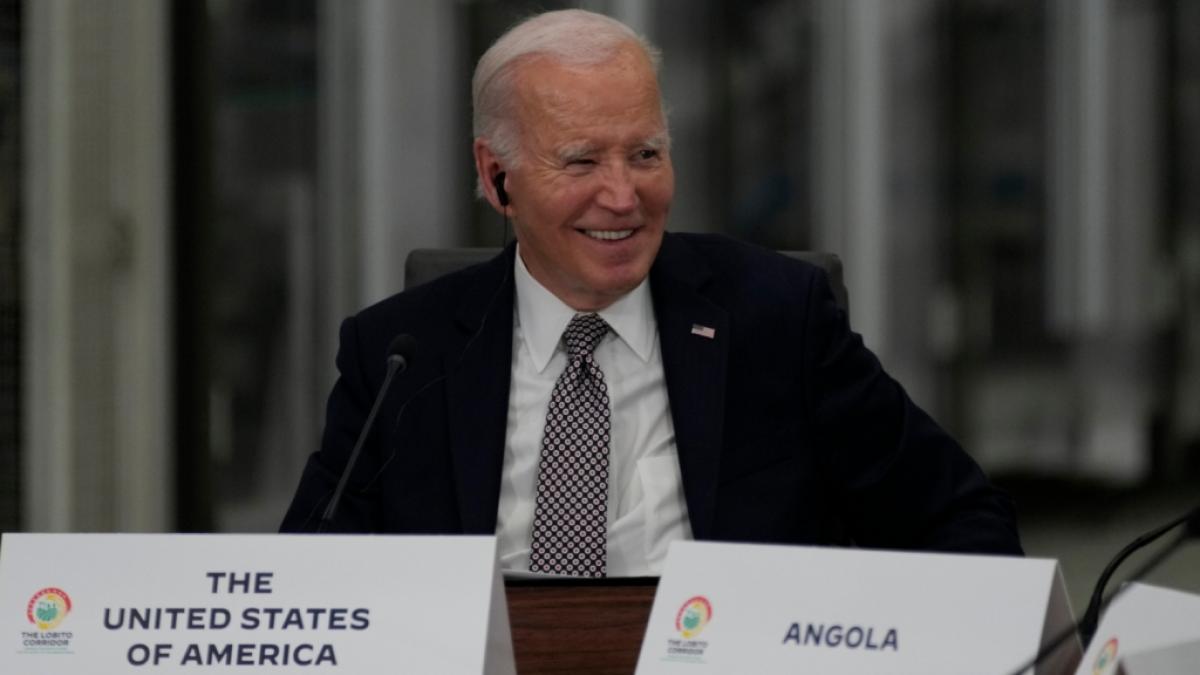 Der scheidende US-Pr&auml;sident Joe Biden nimmt an einem Gespr&auml;ch mit afrikanischen Regierungschefs teil. (Foto)