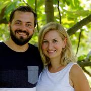 Die Yammbits-Gründer Julian Berhand und Elena Sarri-Berhang.