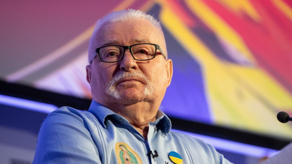Polens ehemaliger Staatspr&auml;sident Lech Walesa kritisiert Donald Trump f&uuml;r dessen Verhalten gegen&uuml;ber Wolodymyr Selenskyj scharf. (Foto)