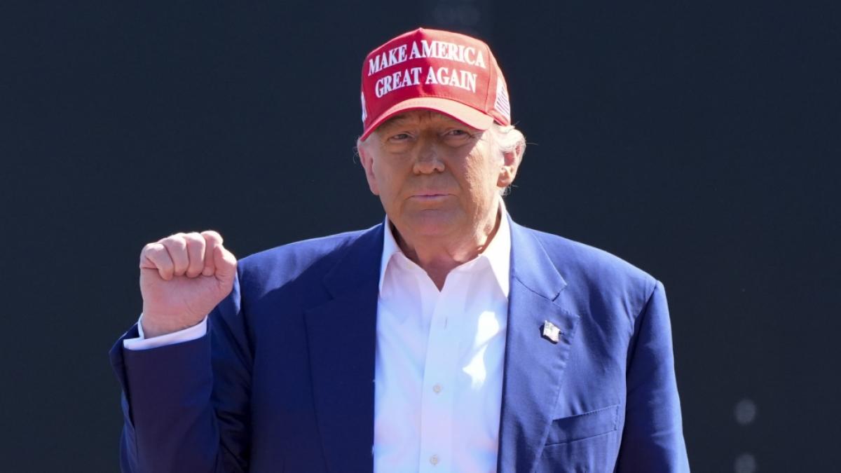 Donald Trump entsetzt im US-TV mit seinem bizarren Abschiebeplan. (Foto)