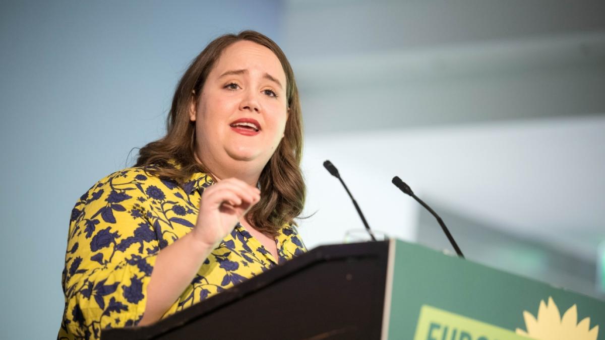 Ricarda Lang muss sich derzeit m&auml;chtig viel Kritik im Netz gefallen lassen. (Foto)