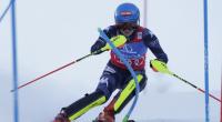 Mikaela Shiffrin aus den USA in Aktion.