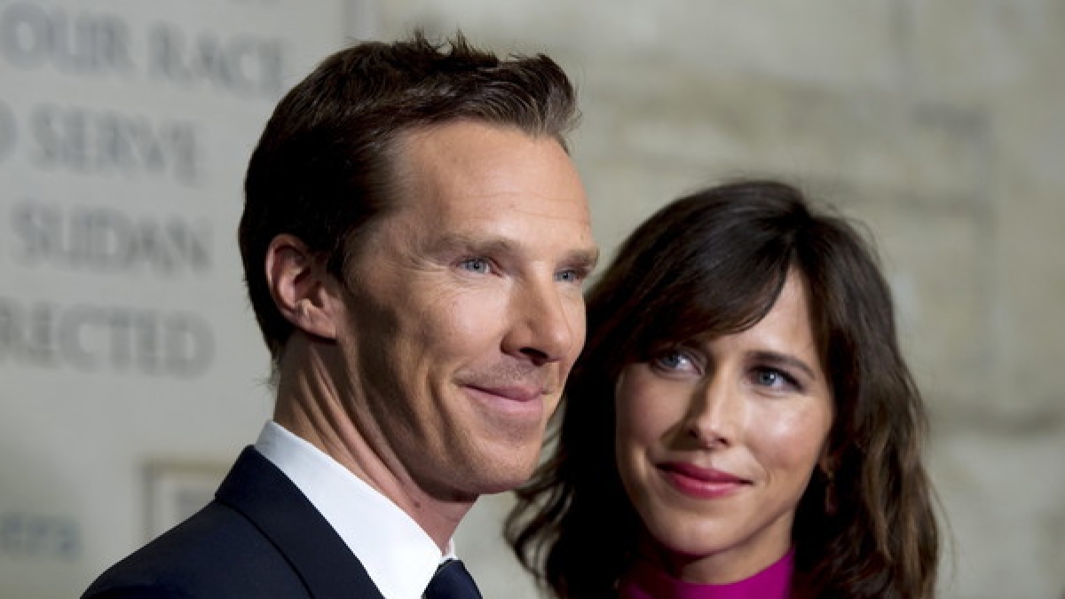 Benedict Cumberbatch und seine Frau Sophie waren 17 Jahre miteinander befreundet, bevor sie sich schlie&szlig;lich verliebten und 2015 heirateten. (Foto)
