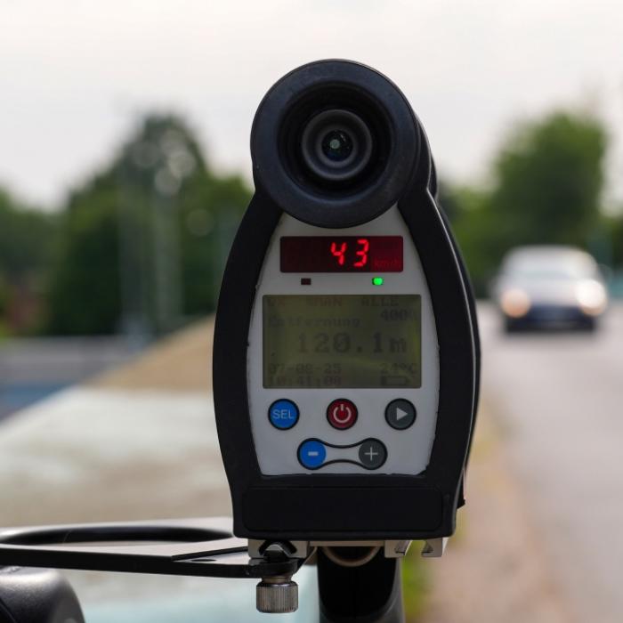 In einer 30er-Zone sind 43 km/h entschieden zu schnell