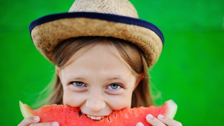Wassermelonenkerne sind gesund.