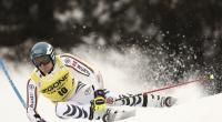 Skifahrer Alexander Schmid in Aktion.