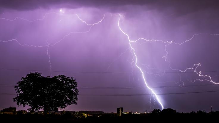 Nach der Frühlingshitze drohen nun heftige Gewitter.