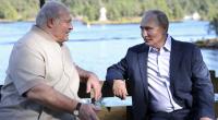Könnte Wladimir Putin (rechts) seinen Verbündeten Alexander Lukaschenko verlieren?