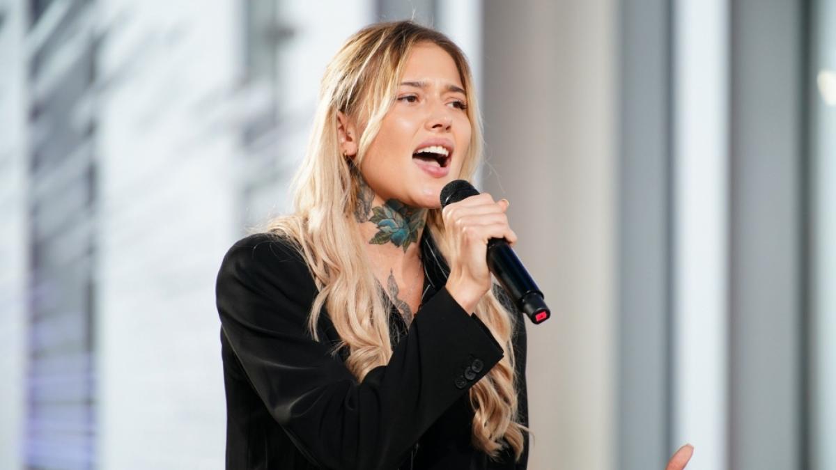 Will bei "Deutschland sucht den Superstar" den Durchbruch schaffen: Reality-TV-Sternchen Jill Lange, bei DSDS zu sehen via RTL+. (Foto)