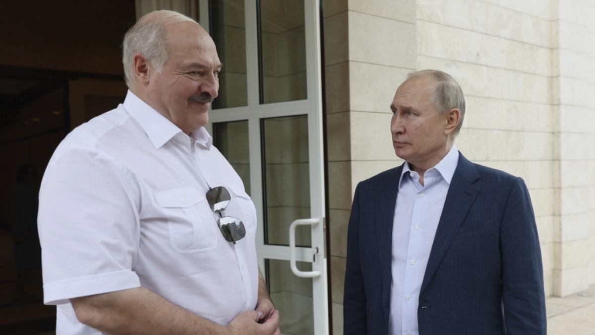 Belarus-Pr&auml;sident Alexander Lukaschenko z&auml;hlt zu Putins wichtigsten Unterst&uuml;tzern. (Foto)