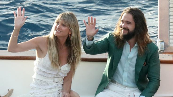 Heidi Klum genießt ihre Zeit in Italien.