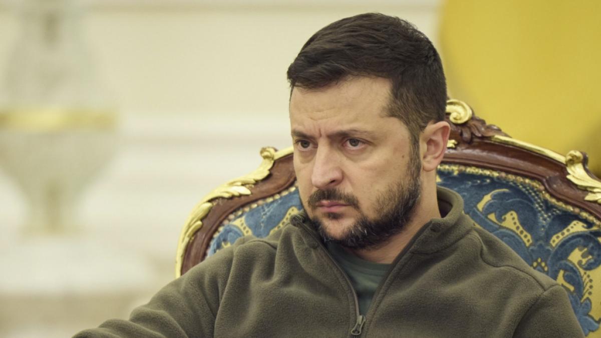Selenskyj warnte beim Europa-Gipfel vor einem Einmarsch Putins in Polen. (Foto)