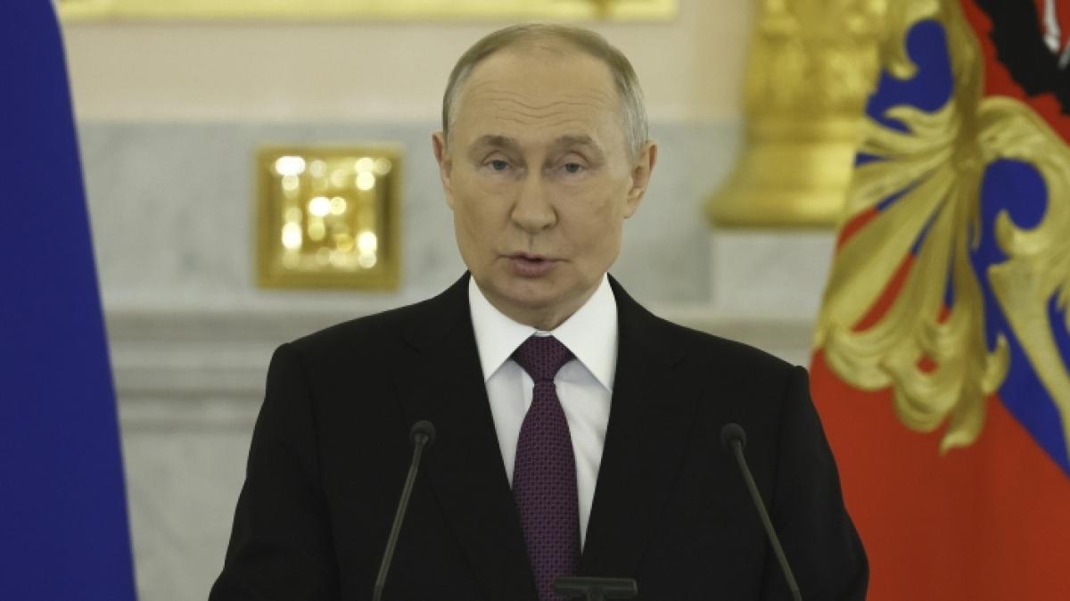 Wladimir Putin f&uuml;hrt seit Februar 2022 Krieg gegen die benachbarte Ukraine. (Foto)