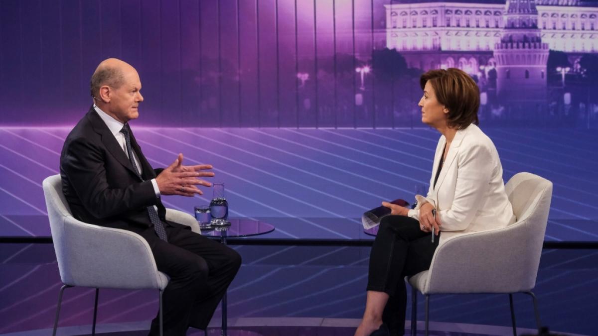 Olaf Scholz war am 28. Juni in der ARD-Sendung "maischberger" zu Gast. (Foto)