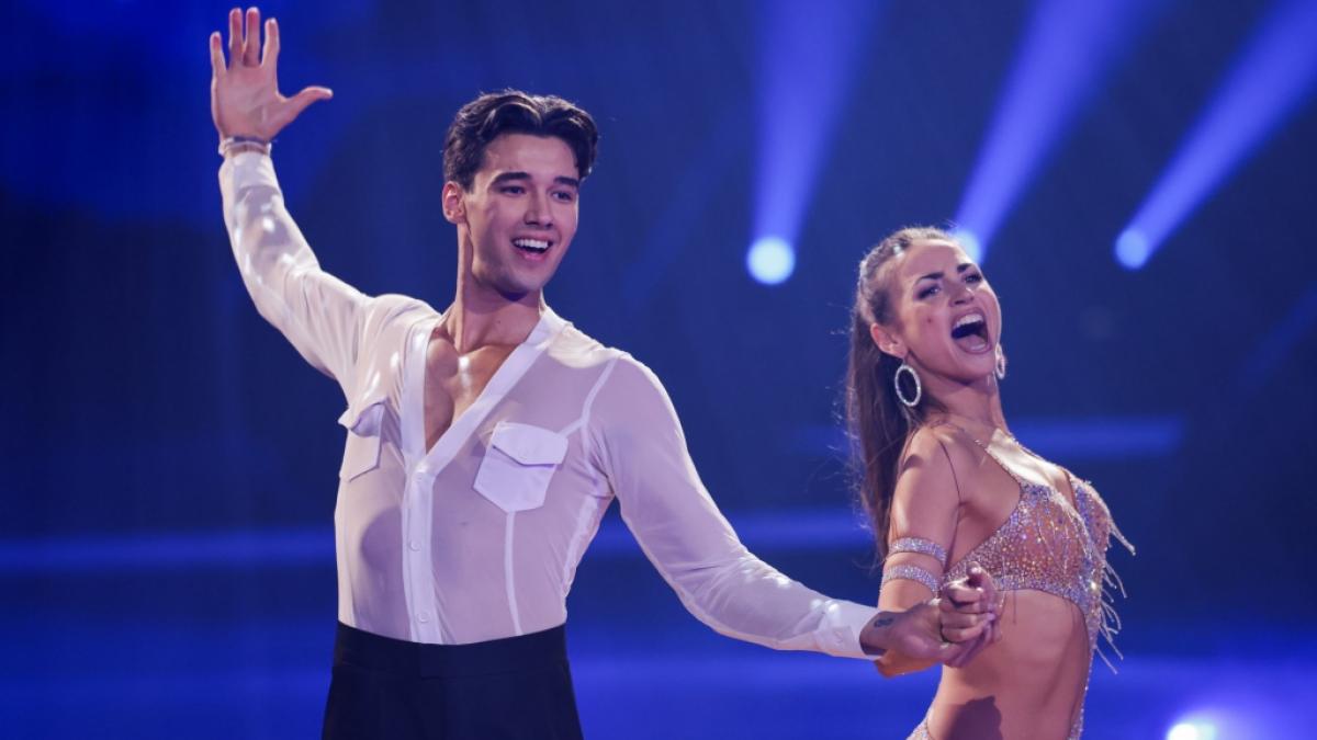 Diego Pooth und Tanzpartnerin Ekaterina Leonova. (Foto)
