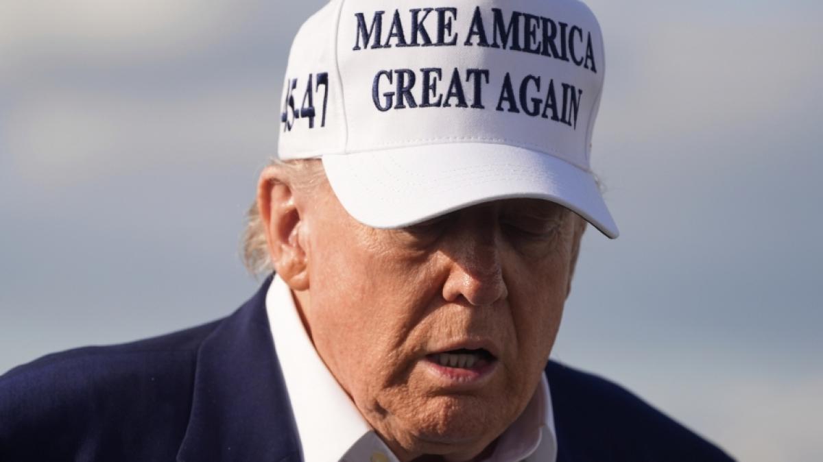 Donald Trump geht einmal mehr mit einer nicht belegten Geschichte hausieren. (Foto)