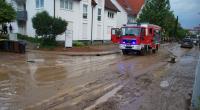 Im Bottwartal wurden zahlreiche Straßen überflutet.