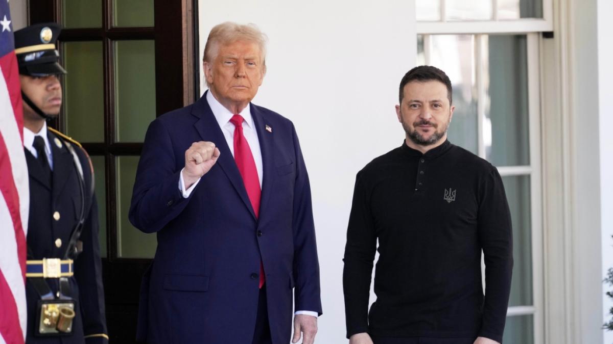 Wolodymyr Selenskyj: Insider hoffe, J.D. Vance ist beim Treffen im Oval Office nicht dabei.&nbsp; (Foto)